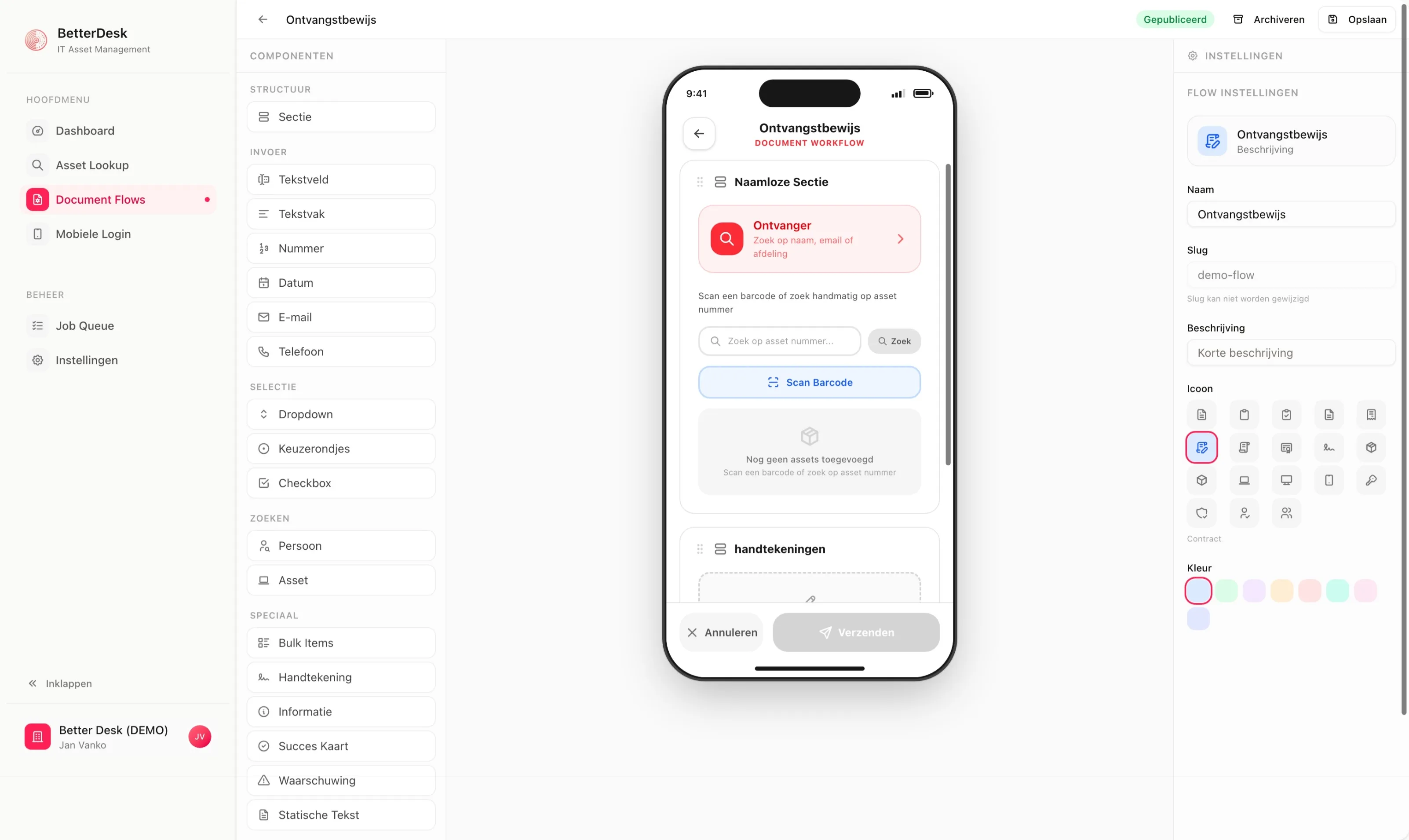 Document Flow Builder